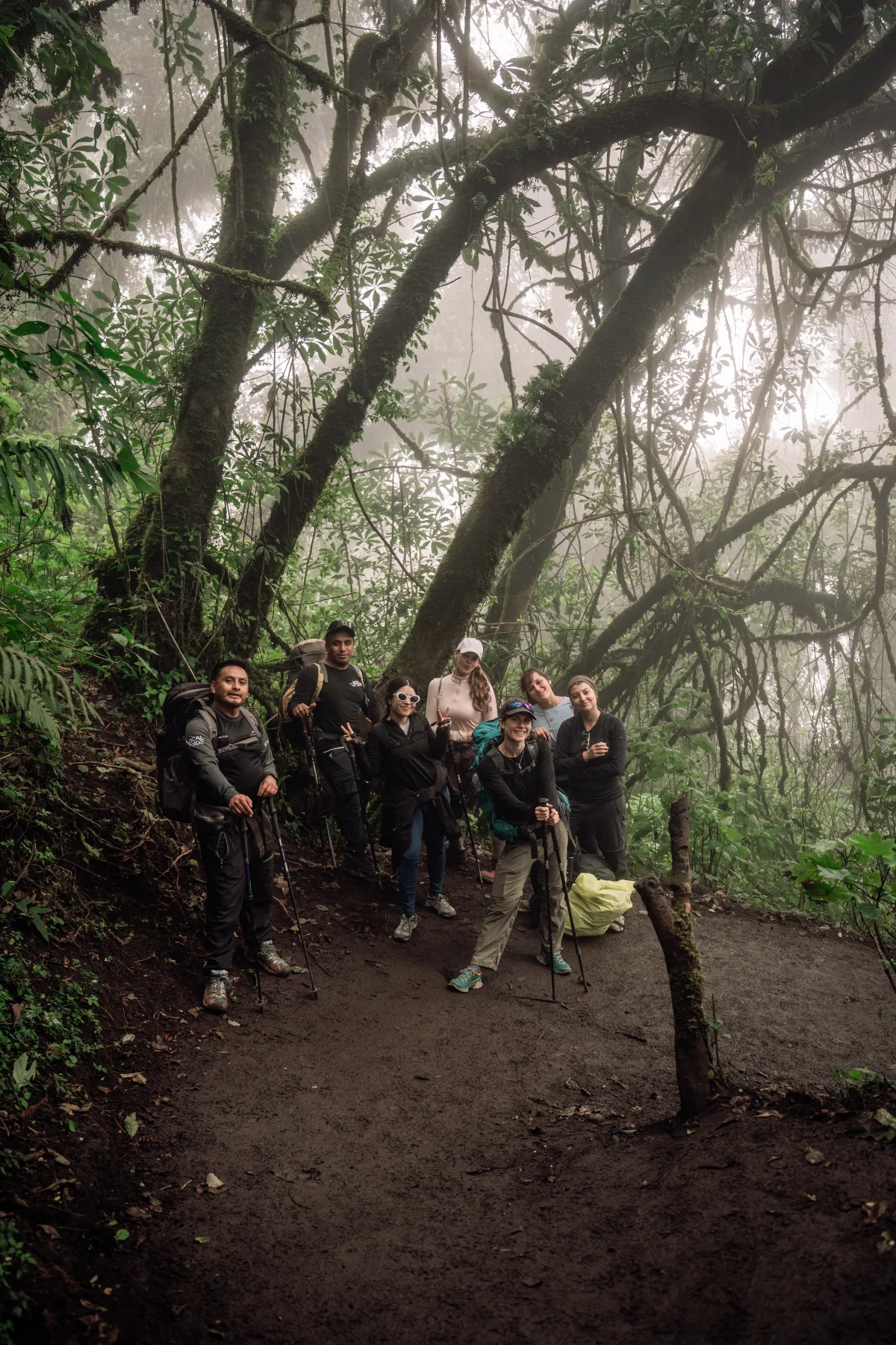 Ascenso vertical al volcán