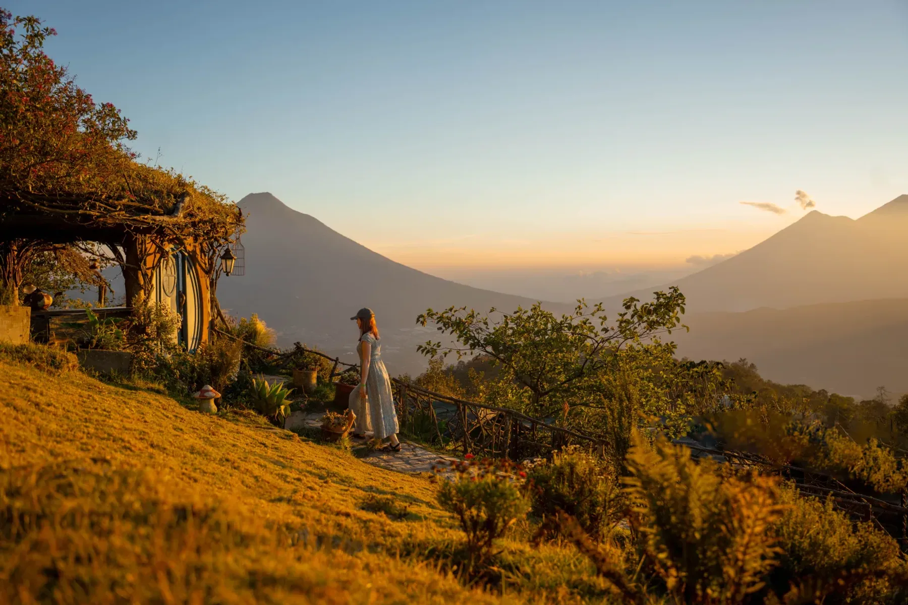 Actividad dentro del parque Hobbitenango